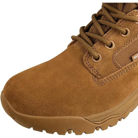 Tactical Boots 8 Inches Lightweight Combat Boots, Brown main image 6